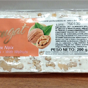 Nougat nueces 200g