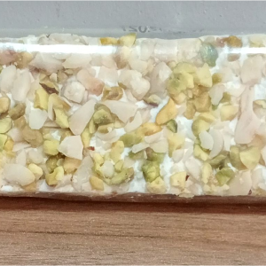 Turrón blando pistacho